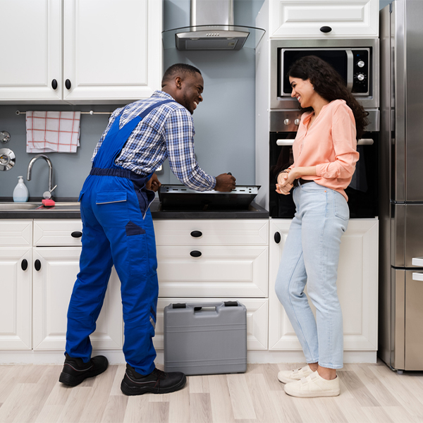 how long does it typically take to complete cooktop repair services in Virginia Illinois